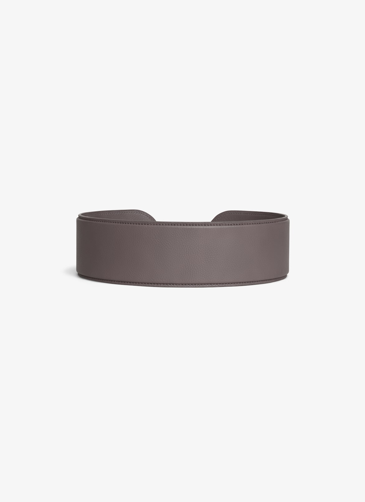 FLEX LARGE BELT IN CALFSKIN ALAÏA BROWN-BROWN-GRAY FLEX LARGE BELT IN CALFSKIN